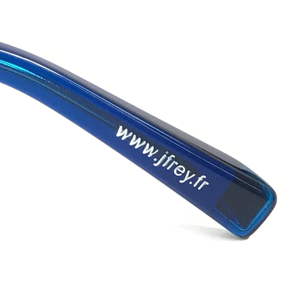 J.F. Rey Eyeglasses Frames JF1445 2500 Blue Black Matte Satin Square 52-16-148